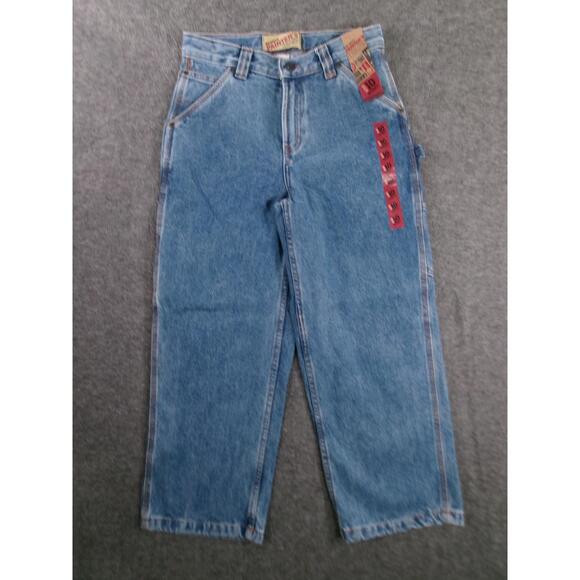 Old Navy Painter Jean Youth 10 Husky Baggy Skater Carpenter Y2K Vintage Hip Hop - Picture 1 of 15